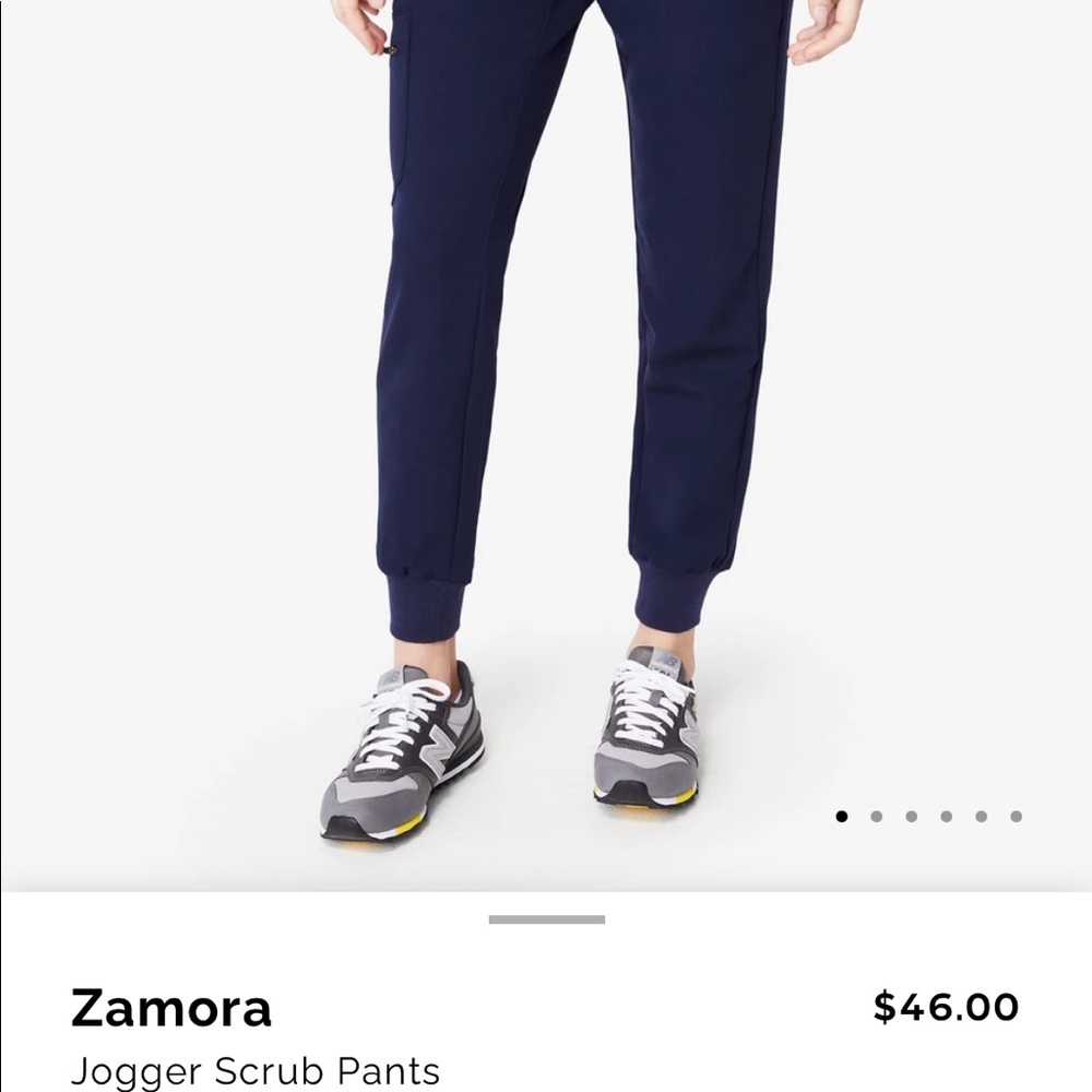 Figs navy small joggers